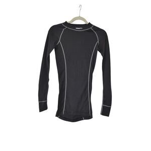 Craft Base Layer Long Sleeve Crewneck Black Size Small